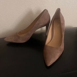 Michael Kors suede pumps
